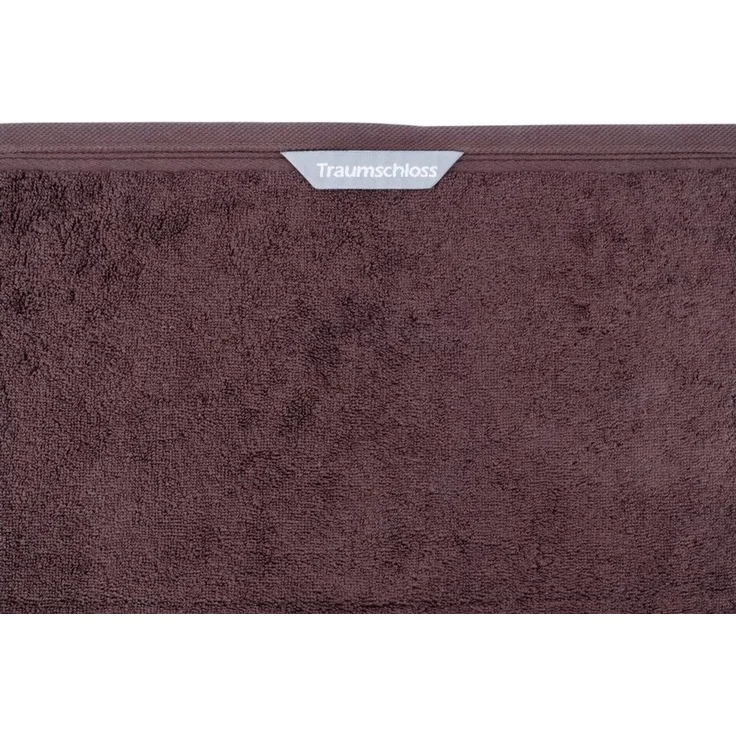 Traumschloss Frottier-Line, Frottier (1-St), Flauschig weich & angenehm zur Haut, 1x Gästehandtuch, Braun, 50x100 – Bild 3