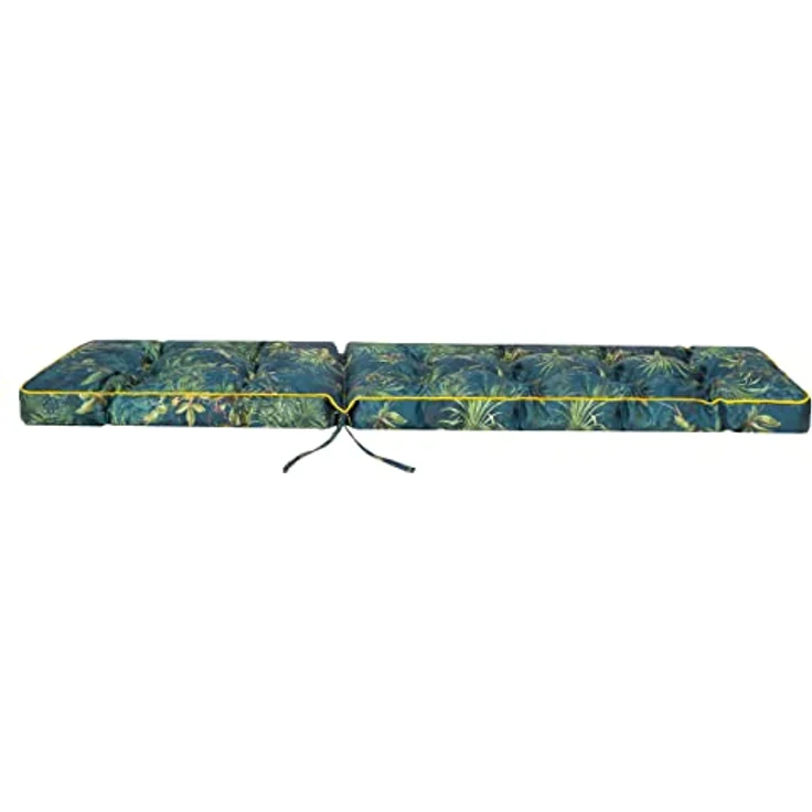 Bjird Liegenauflage, Polyester grüne Wiese, 200 x 55 x 8 cm – Bild 7