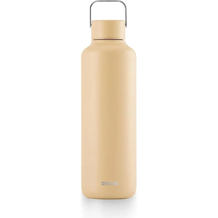 Thermosflasche Isolier-Trinkflasche Doppelwandig 0,6L EQUA Timeless Latte 683556