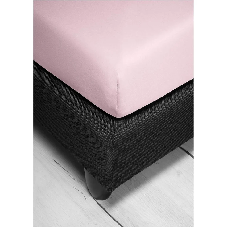 Irisette Mako-Jersey Betttuch Jupiter 0008 rose 150x200 cm 8-63 rose – Bild 5