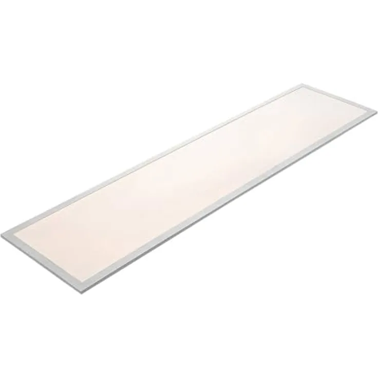 Lindby LED Panel Stenley, LED, Kunststoff Weiß Farbwechsel warmweiß / tageslicht IP20 mit Fernbedienung, LED 36 W gesamt, Farbwechsel warmweiß / tageslicht
