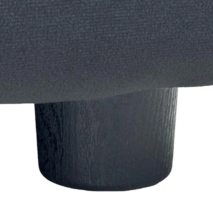Ball & Cast Ecksofa Klein mit Stauraum, Moderne L-förmige und Umkehrbare Couch für Wohnzimmer, Schlafzimmer & Wohnung, Dunkelgrau – Bild 10