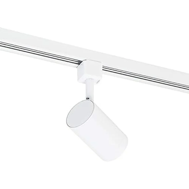 Qazqa Schienensystem-Sets Iconic jeana, ohne Leuchtmittel, GU10, Weiß, Modern, Aluminium, Deckenstrahler 5-flammig – Bild 5