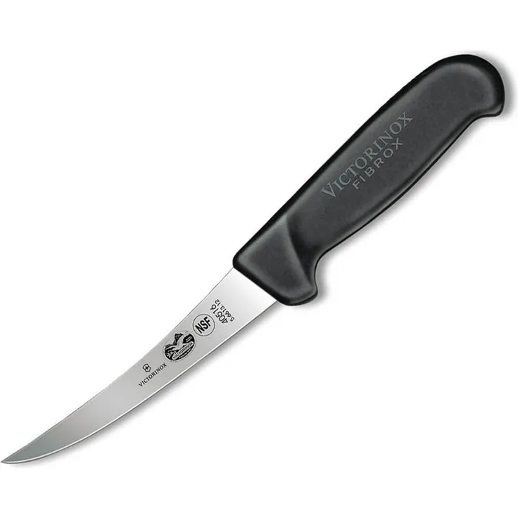 VICTORINOX Ausbeinmesser Fibrox silber, schwarz