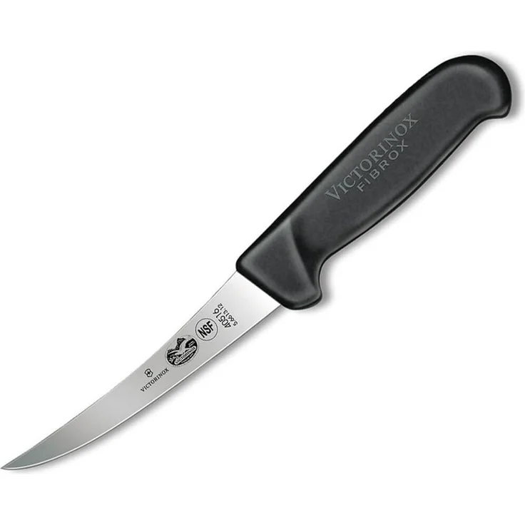 VICTORINOX Ausbeinmesser Fibrox silber, schwarz – Bild 1