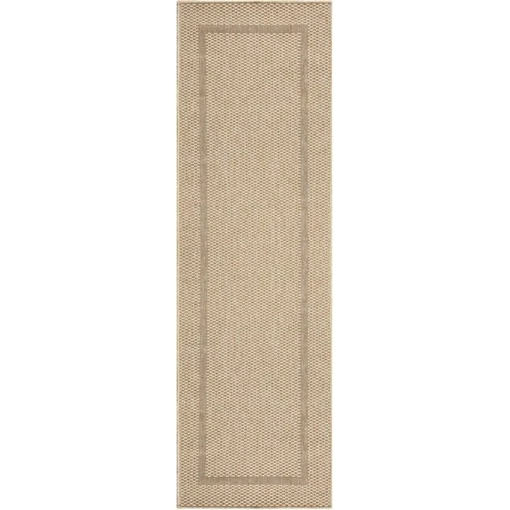 my home Teppich Venedig Bordüre auch als Läufer erhältlich, rechteckig, Höhe: 3 mm, In- und Outdoor geeignet, Sisal-Optik, Wetterfest & UV-beständig – Bild 4