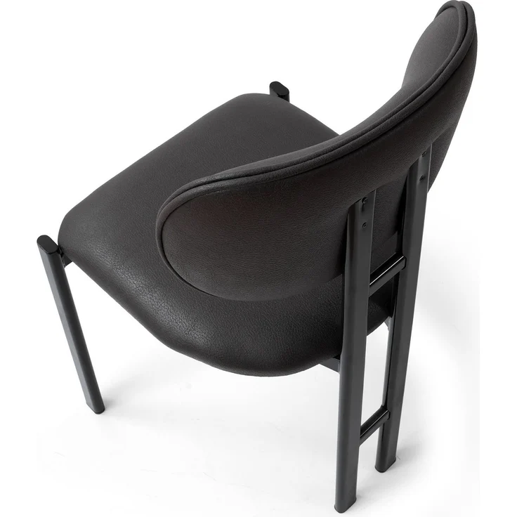 Skye Decor 'Muriz - 4962' Stuhlset (2-teilig), Anthrazit / Schwarz, 43 x 83 x 47,5 cm – Bild 5