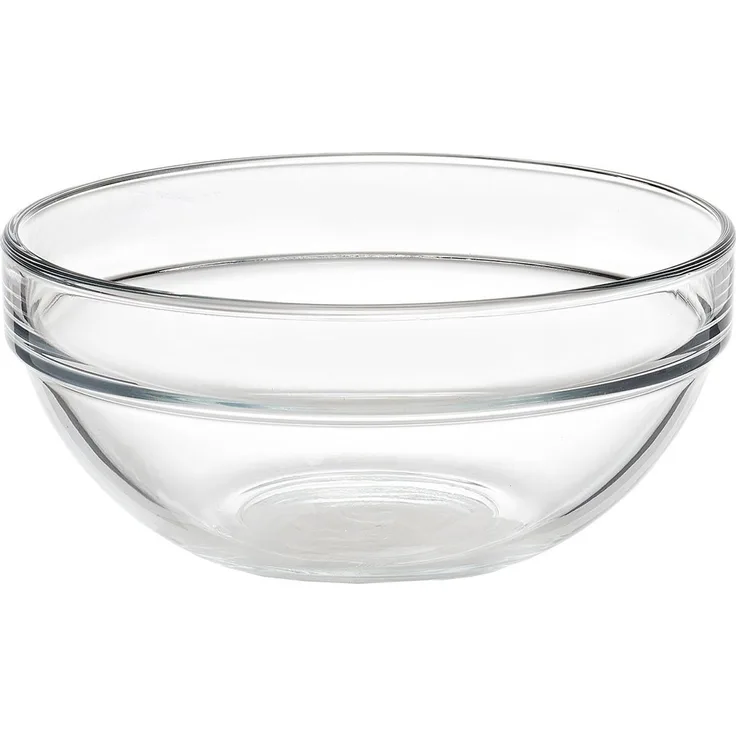 van Well Schale Chefs, 6 Stück, Glas, (Set, 6-tlg), stapelbar, spülmaschinen- und mikrowellengeeignet