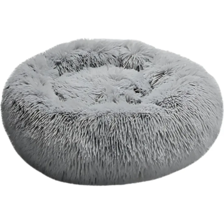Hundebett Katzenbett 60 cm Durchmesser Haustierbett in Grau