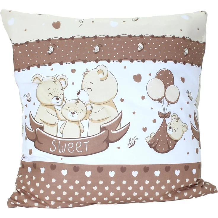 Primawela Kissenbezüge Baby Kinder Kissenbezug 80 x80 cm Kissenhülle Bezug für Kissen – Bild 3