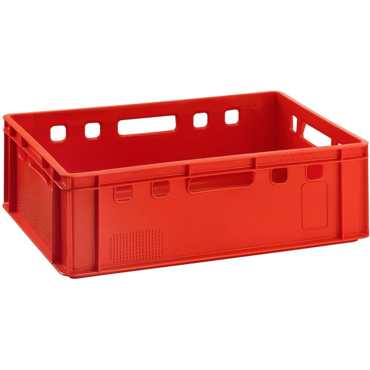 5x Lagerkiste Stapelkiste E2 60x40 cm lebensmittelecht - Stapelbox Fleischkiste Eurokiste Bunt – Bild 8