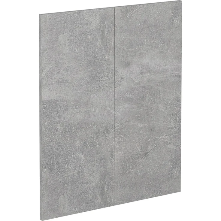 Küchenfront R-Line Beton 59.2 x 71.3 cm Möbelfront für den Unterschrank Vicco – Bild 1