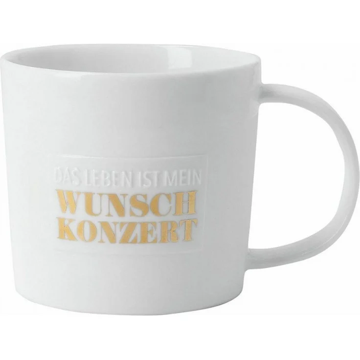 Räder Tasse Design Tasse Poesie Das Leben Ist Mein Wunschkonzert – Bild 3