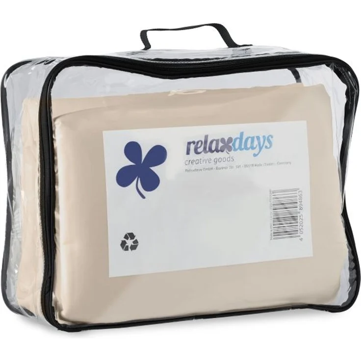 Relaxdays Beiges Sonnensegel rechteckig – Bild 9