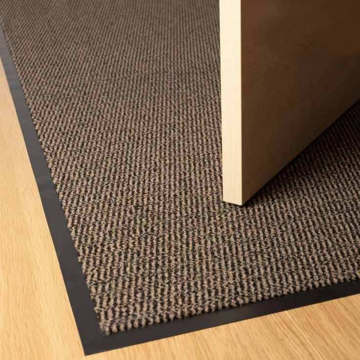 Furni24 Fußmatte - Braun-Schwarz, 90 x 150 cm – Bild 7