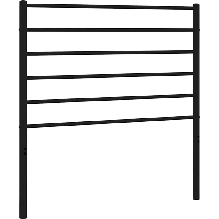vidaXL Ersatz-Kopfteil Metall Schwarz 100 cm (Art-Nr 352348) – Bild 2
