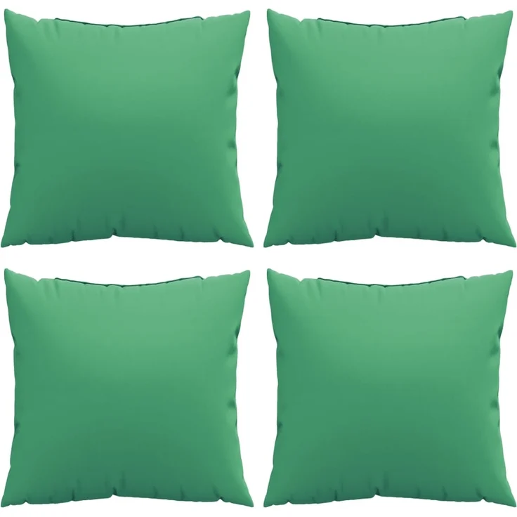 vidaXL Sofakissen 4 Stk. Grün 50x50 cm Stoff 360386 – Bild 3
