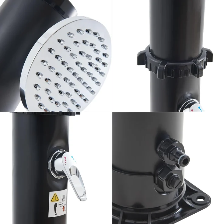 Solardusche Kebomi 216 cm 18 L [casa. pro] – Bild 9