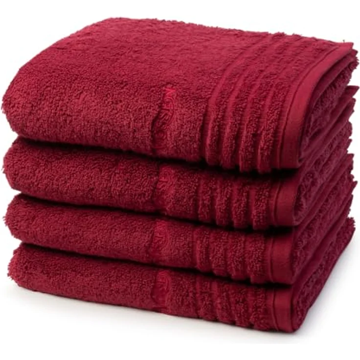 Vossen Handtuch Vienna Style Supersoft, Webfrottier (1-St), Supersoft Baumwolle – Bild 1