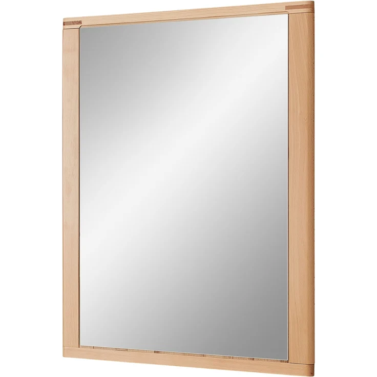 Garderoben-Set >Nature One< (2-teilig) in Kernbuche, teilmassiv - 74x193x40cm (B/H/T) – Bild 5