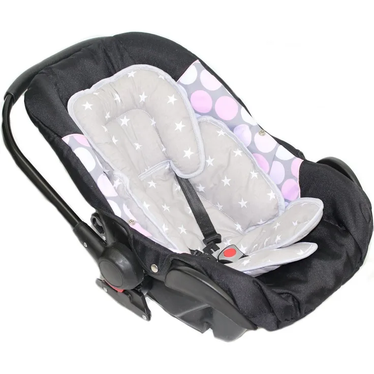 Primawela Sitzverkleinerer Sitzverkleinerer Baumwolle für Auto Kindersitz Baby Schale Einlage