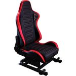 X Rocker Gaming-Stuhl XR Racing Chicane Rennsitz mit Sitzschienen für das XR Racing Rig