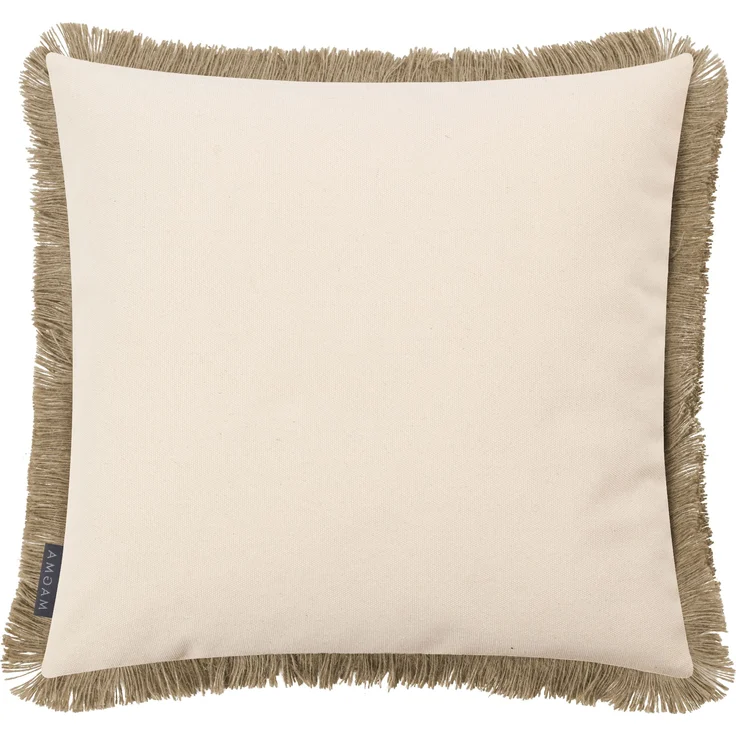 MAGMA Kissenhülle MOGLI natur BL 45x45 cm braun – Bild 2