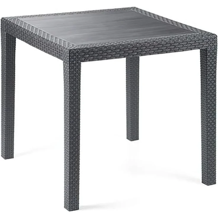 PROGARDEN 052024 Bistro-Tisch 77x77 cm, anthrazit ***NEU*** – Bild 1