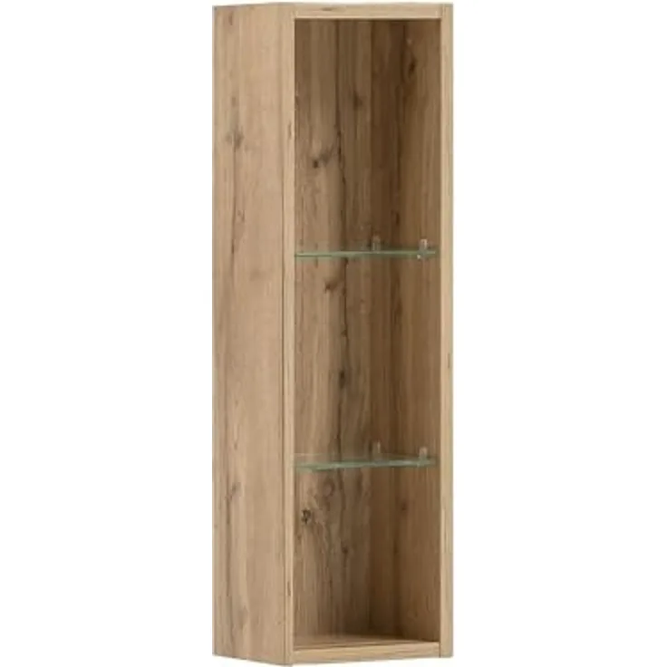 SCHILDMEYER Regal Wandregal Badregal Badmöbel eiche landhaus 21,6 x 70,7 x 16 cm