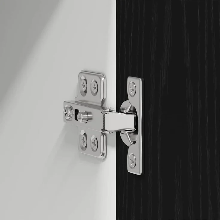 vidaXL Hängeschrank Schwarz Eichen-Optik 80 x 31 x 40 cm Holzwerkstoff 884179 – Bild 9