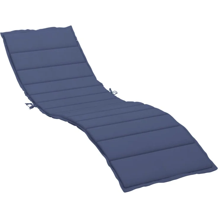 vidaXL Sonnenliegen-Auflage Marineblau Oxford-Gewebe 378774 – Bild 1