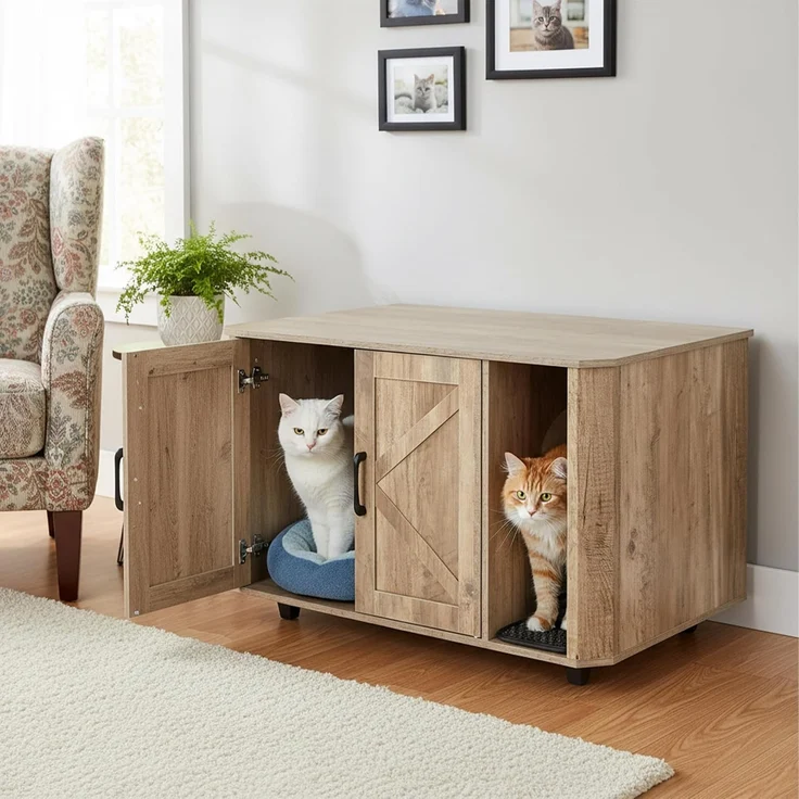 Katzenschrank für Katzenklo 10052193_695 – Bild 2