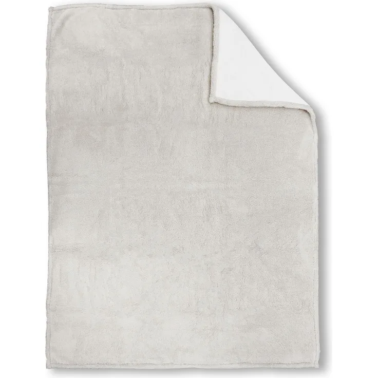 biberna Sherpa Wohndecke 0229209 SHERPA, offwhite, 1x 150x200 cm