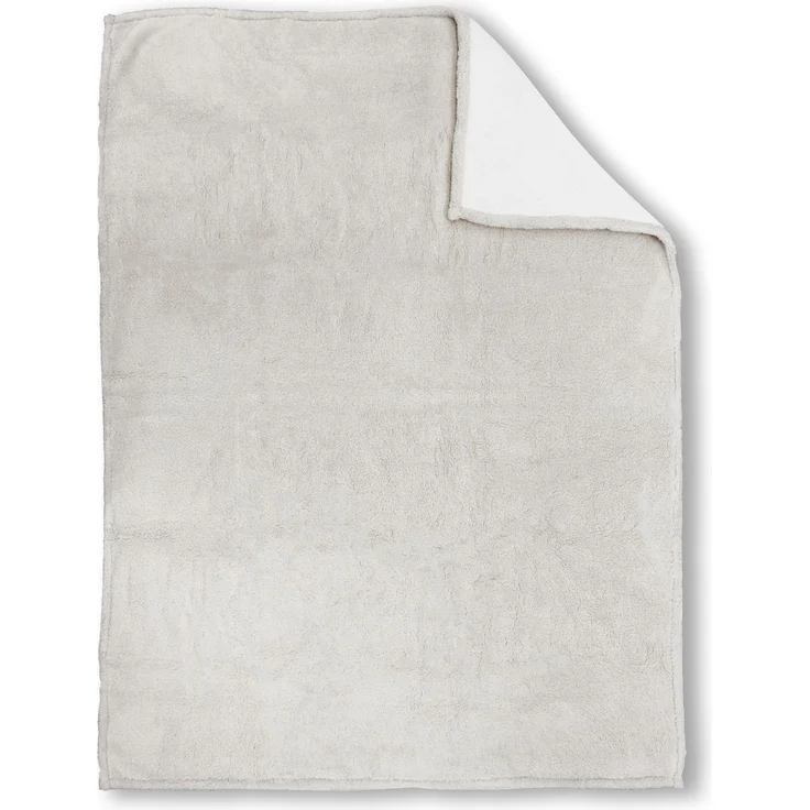 biberna Sherpa Wohndecke 0229209 SHERPA, offwhite, 1x 150x200 cm – Bild 1