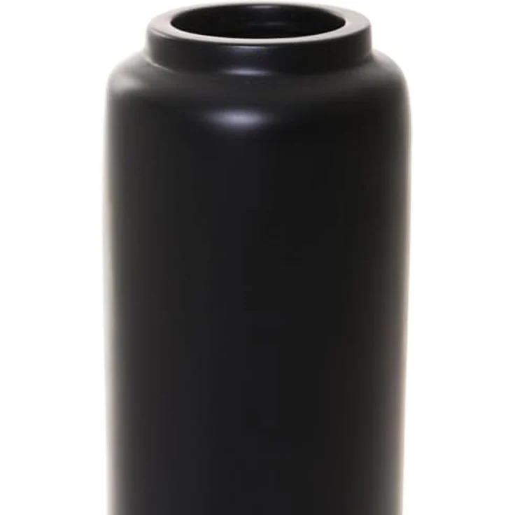 VIVANNO Bodenvase DIRETO 80, Fiberglas in Schwarz Matt, ideal für Pampasgras und Trockenblumen, standfest und leicht – Bild 4