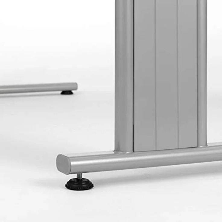 Geramöbel Schreibtisch Flex S-617102-AS 120 x 80 x 68-82cm ahorn/silber – Bild 4