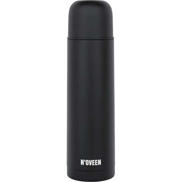 NOVEEN Matte Sport Trinkflasche 500 ml Schwarz
