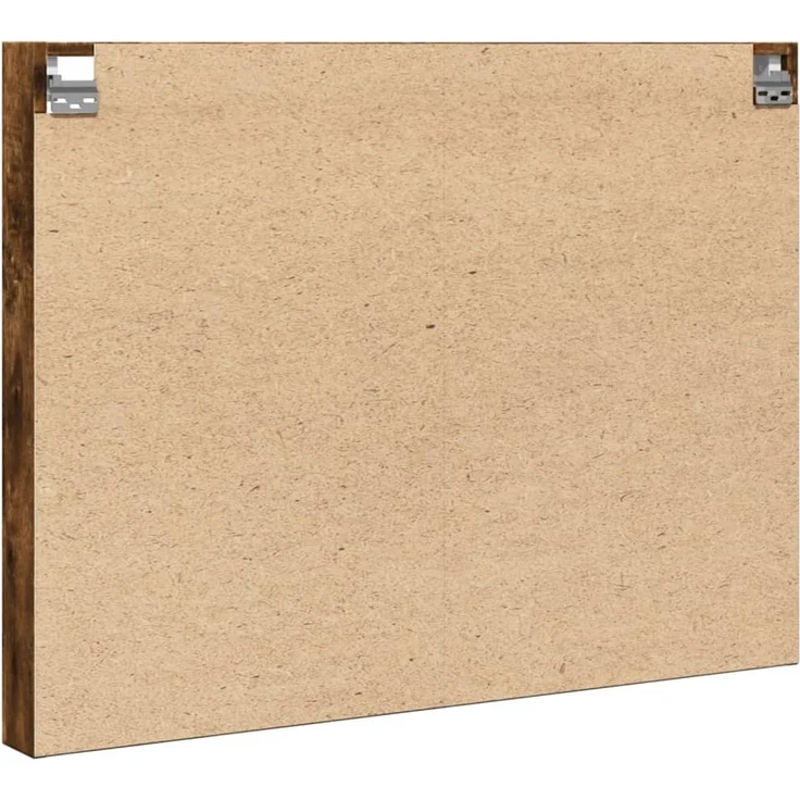 vidaXL Vitrinenschrank Räuchereiche 100x8,5x75 cm Holzwerkstoff 847937 – Bild 5