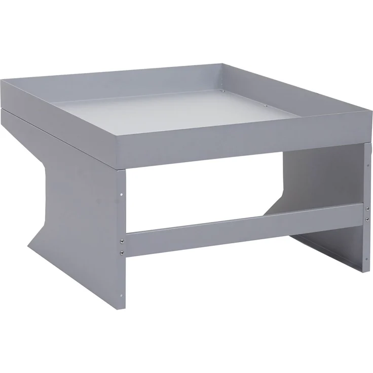 Mendler 'HWC-G60' Mähroboter Garage mit Pflanzkasten, Metall, 37 x 60 x 70 cm, Grau – Bild 7