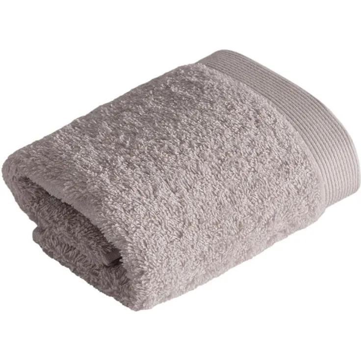 Vossen Handtücher High Line|Seiflappen 30x30 cm| pearl-grey