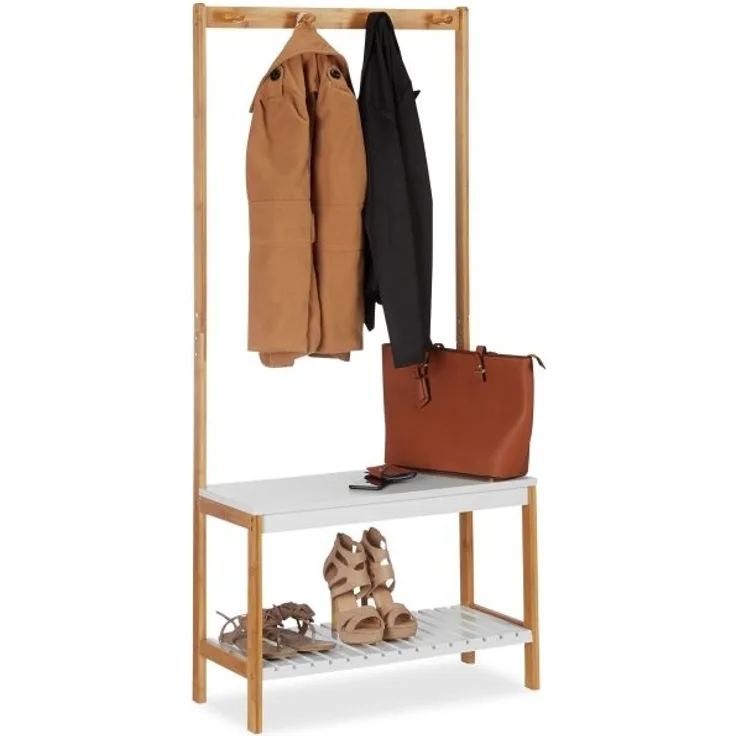 Garderobenständer mit Schuhregal
