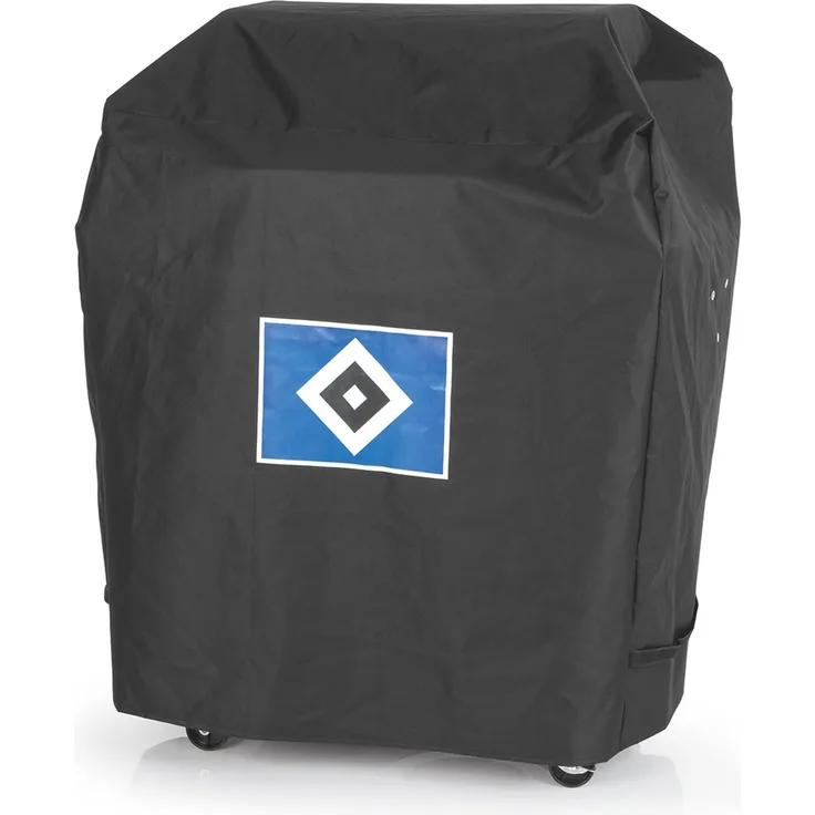 HSV Wetterschutzhaube L 95x60x100cm schwarz mit Logo