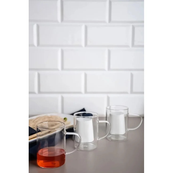 Hermia Concept 'Bayv - Transparent' Gläser-Set (6-teilig), Transparent, 6 x 6 x 8,5 cm, 200 ml – Bild 4