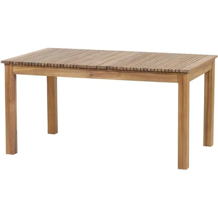 SIENA GARDEN Falun Dining Tisch 150x90x74 cm rechteckig natur geölt Akazienholz