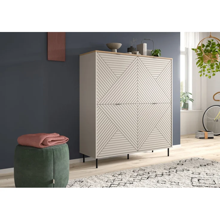 Campus Highboard in Kaschmir Nachbildung – Bild 6
