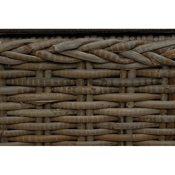 Krines Home Wäschetruhe Breite Sitzbank mit Stauraum Sitztruhe Natur-Rattan Wäschekorb Flur, Sitzbank mit Stauraum – Bild 9