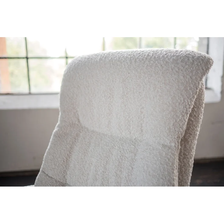 KAWOLA Sessel SARI Relaxsessel drehbar Stoff hellgrau 108 x 89 x 77 cm – Bild 9