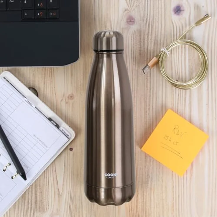 COOK CONCEPT Reiseflasche, 50cl, Blau/Weiß – Bild 10