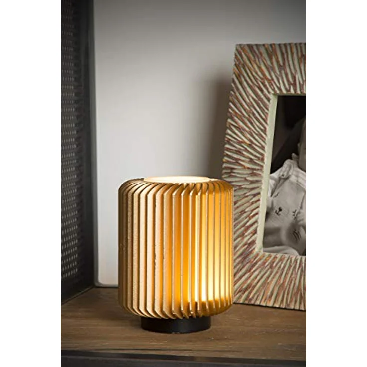 Lucide 26500/05/02, Tischlampe mit integrierter LED-Beleuchtung und Aluminiumhülle, kompakt – Bild 3