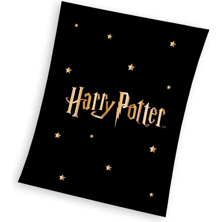Kinderdecke Harry Potter Stars 130 x 170 cm weich und kuschelig Coral Fleecedecke, BERONAGE, passend zur Bettwäsche, ideal für Sofa, Couch, Bett, Auto, Camping – Bild 5